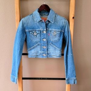 Levi's Crop Denim Jacket